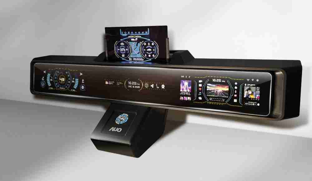 z6尊龙Micro LED沉浸式车舱显示方案结合 可卷式、、、可伸缩的Micro LED应用并可呈现不同的质感纹路，，展现人性化设计