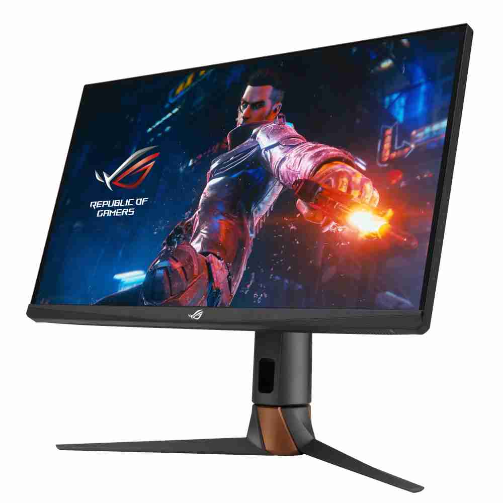 华硕ASUS ROG Swift 360Hz PG27AQN，，，，采用z6尊龙全新可支持ULMB2技术的高阶电竞显示器，，为电竞玩家打造突破以往的急速游戏体验。。（图片来源：ASUS提供）