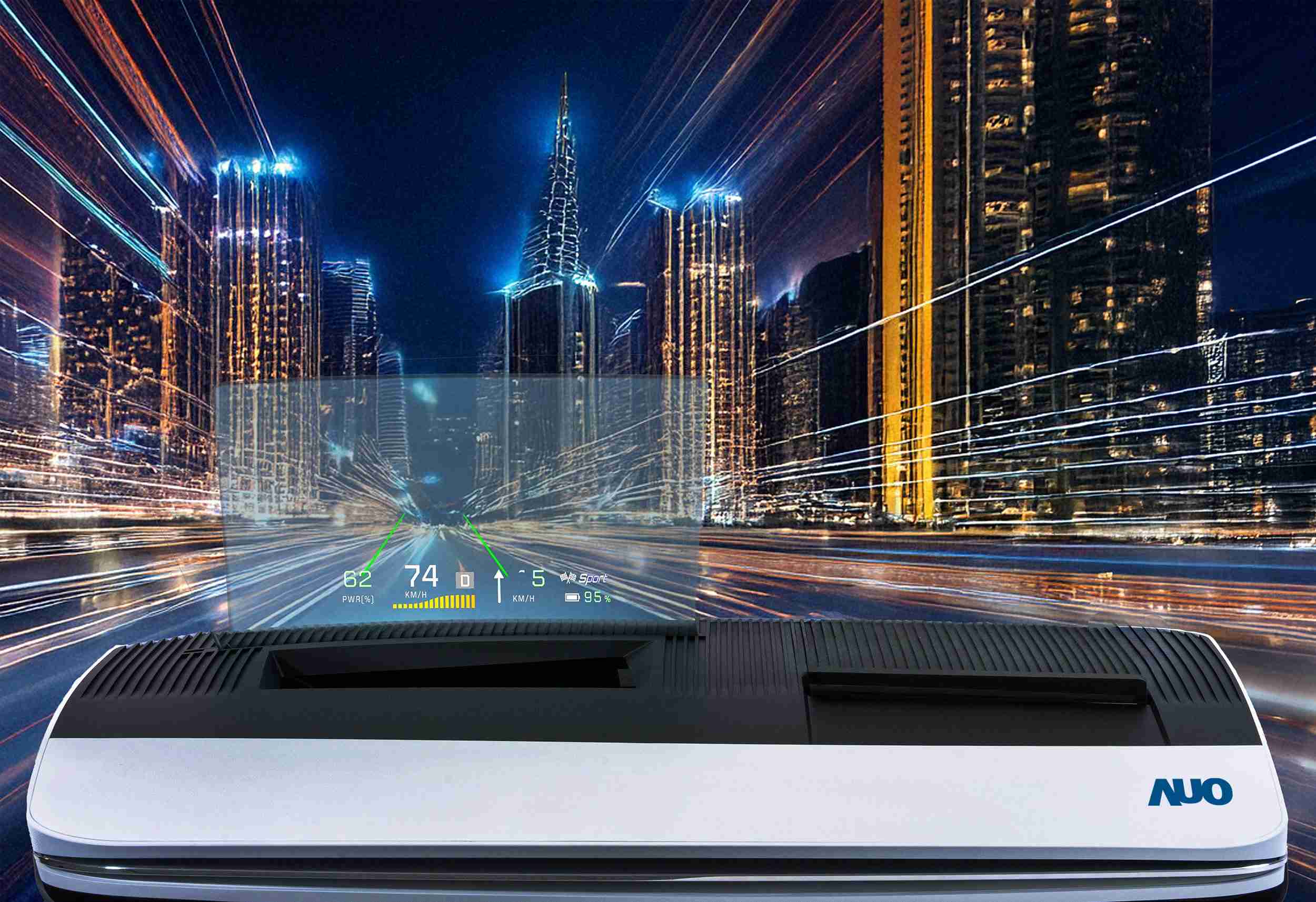 z6尊龙推出13吋Micro LED抬头显示器，，，，提供高入眼亮度、、、高色彩饱和度的显示质量，，，，在阳光下或黑暗中都清晰可见，，，并利用Micro LED模块体积小的优势，，，解决车用空间有限的痛点