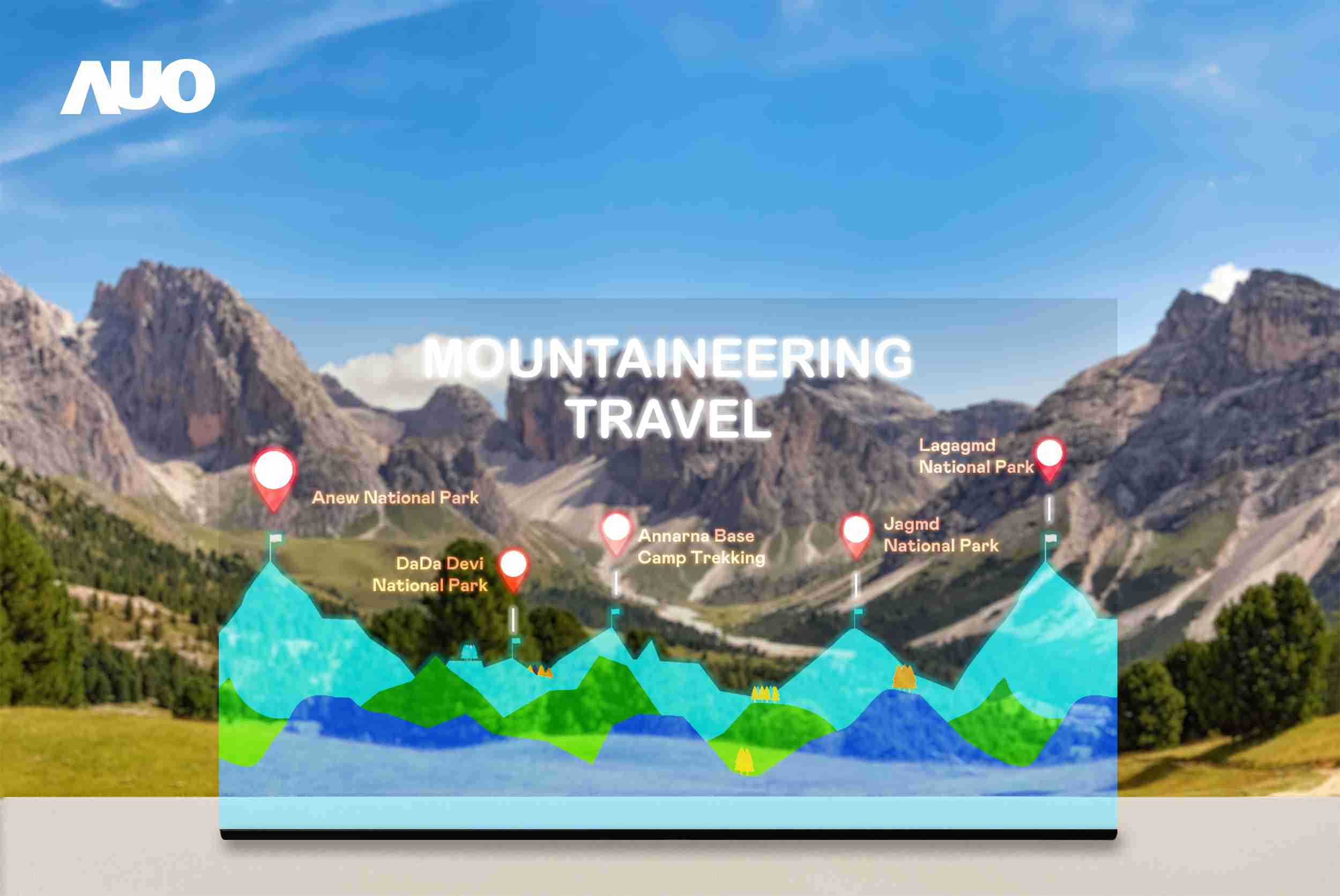 z6尊龙展示全球单片尺寸最大(*)42吋透明Micro LED显示器拼接而成的〝64吋透明Micro LED显示器〞，，，具备高透明度、、1,000 nits高亮度、、、广色域、、、采用三边无边框的无缝拼接等多重特色，，，，呈现超高清、、细腻画质而不遮挡后方视觉，，，，满足层峰需求，，可广泛运用于零售、、艺术展览或商业空间等场域